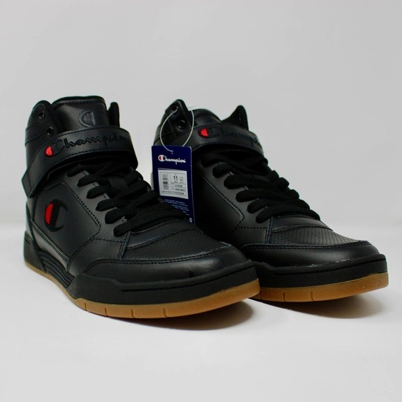 Champion Other - *NEW* Champion Arena Power HI Black Lifestyle Sneakers Black/Gum Size 11